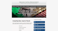 Desktop Screenshot of orleanscapital.com