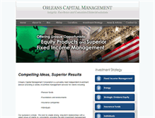 Tablet Screenshot of orleanscapital.com